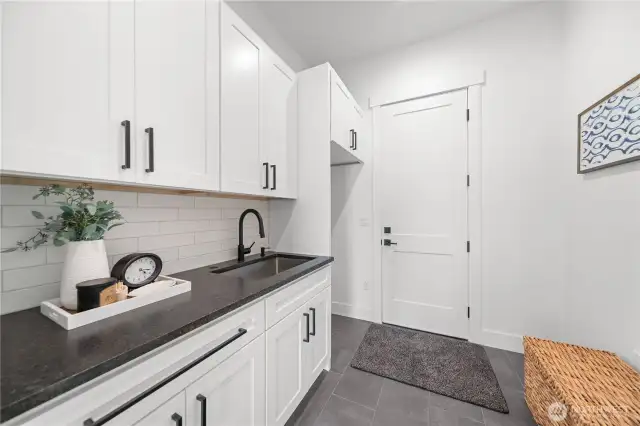 Mudroom Off 3 Car Garage