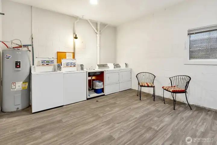 Laundry area