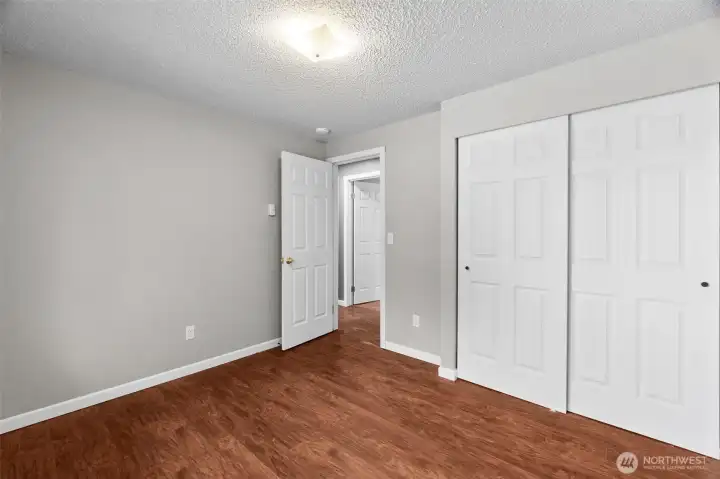 3 Bright, bedrooms with plenty of room for customization