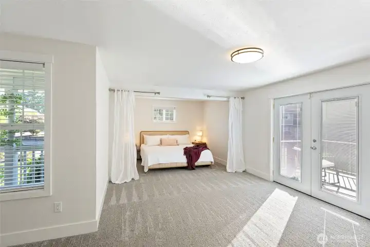 Primary bedroom located on main level.