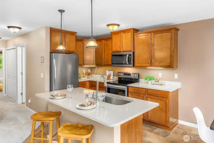 New granite countertops