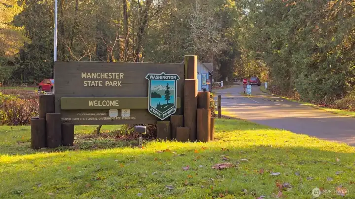 Manchester park just around the corner