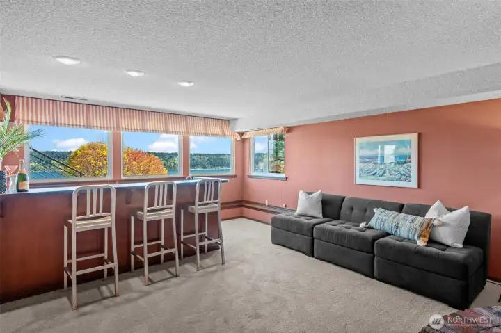 big views from lower level