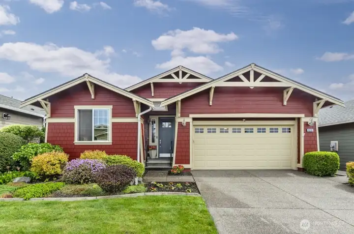 View of the front of the home.  Recently painted exterior with upgraded paint.