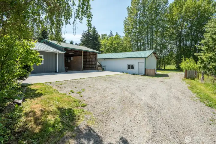 Ample parking plus additional double carport