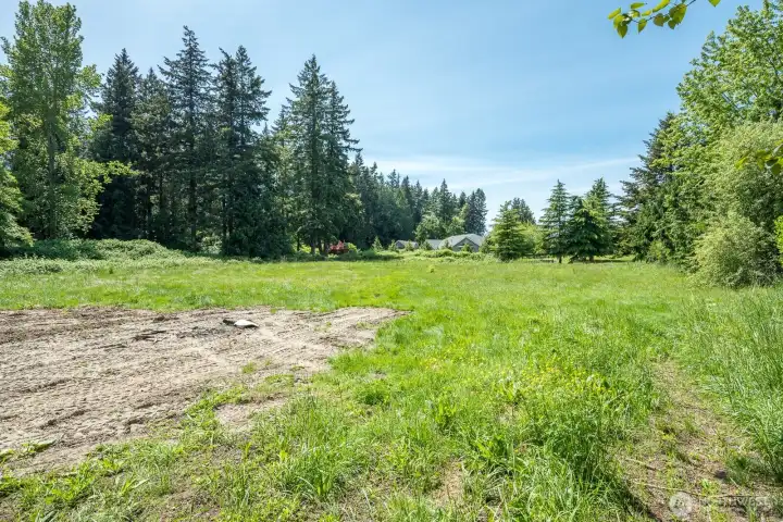 Back of property