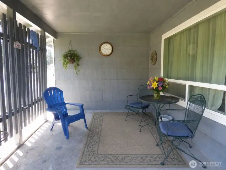 Covered Front Patio Covered Front Patio