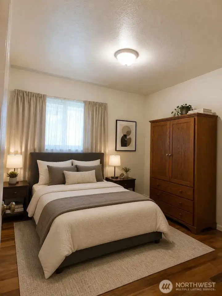 Bedroom 2/Virtually Staged Bedroom 2/Virtually Staged