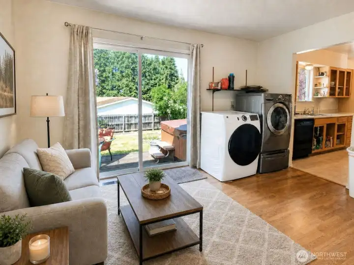 Room off Kitchen/Virtually Staged Room off Kitchen/Virtually Staged