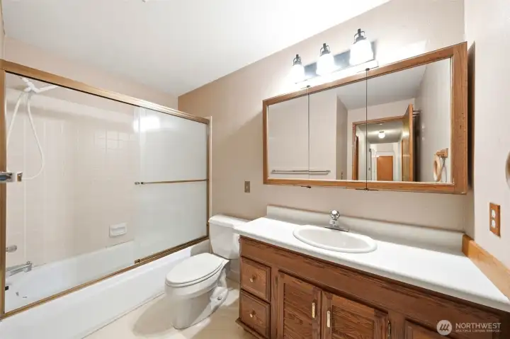 Full bath on main floor