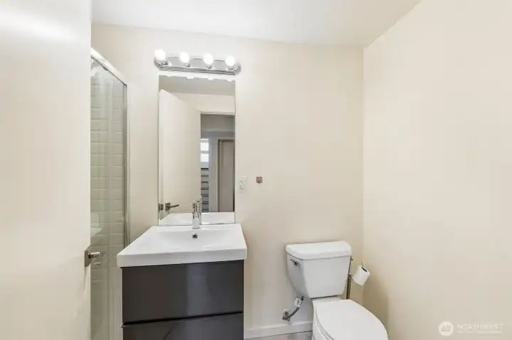 Lower level bathroom Lower level bathroom
