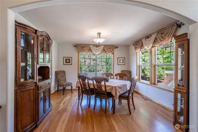 Formal Dining Room with Butler's Pantry