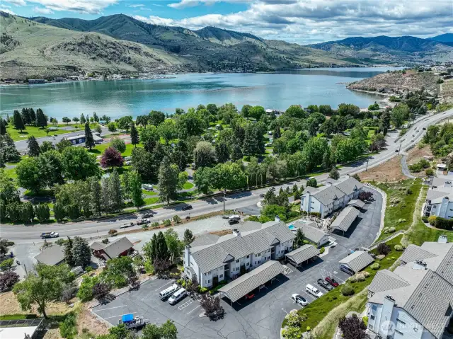 Overlooking Don Morse park with big views