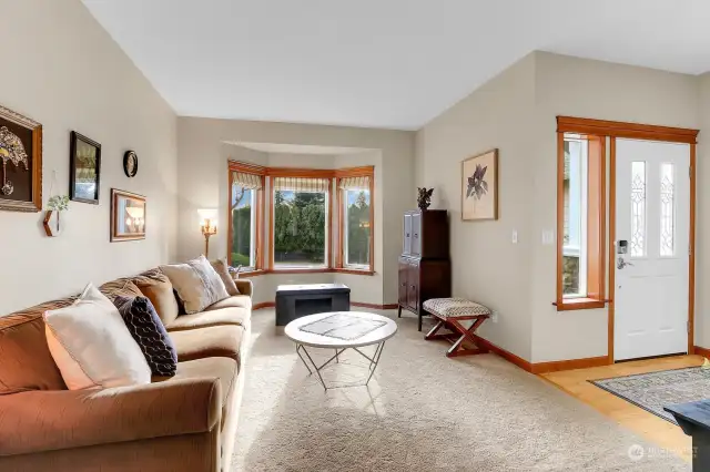 Large sunny formal living room.