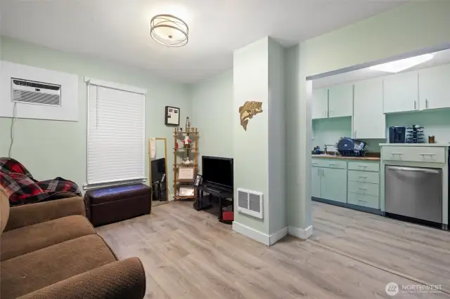 Apt 2 Living Room/Kitchen