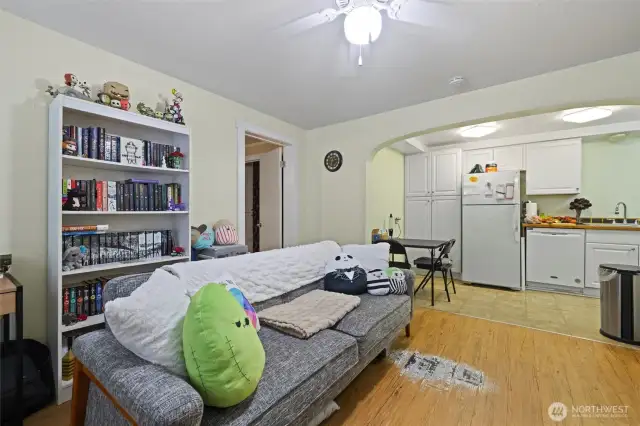 Apt 1 Living Room/Kitchen