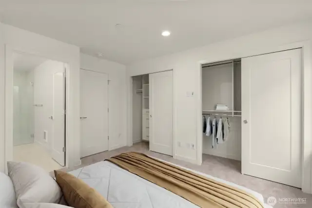 This image is virtually staged. A primary retreat that feels like your own private wing. Step into comfort and relaxation.
