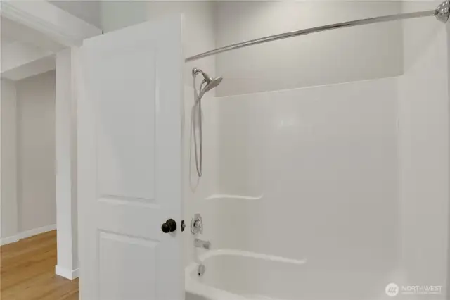 Hallway full bathroom