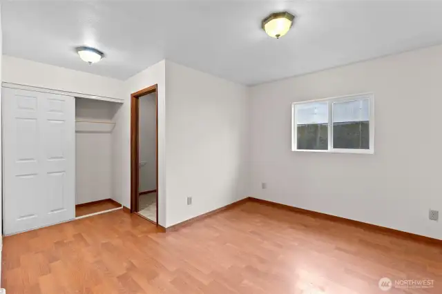 Primary Bedroom with 3/4 bath