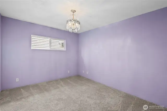 Bedroom 3 also has new carpet