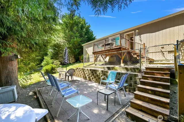 Patio space!
