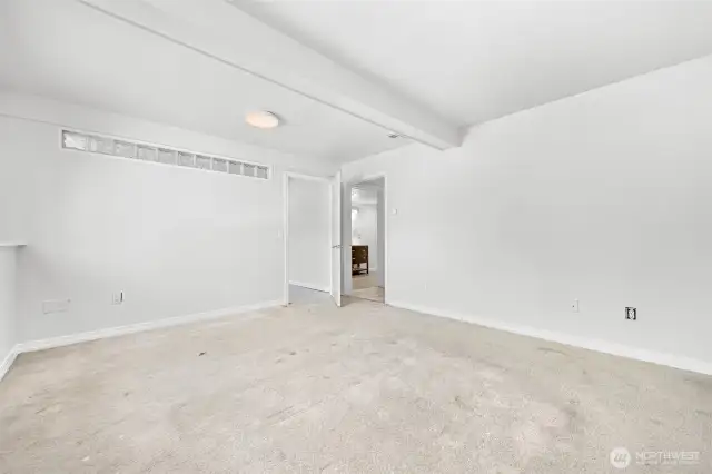 Downstairs master
