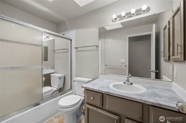 Bright and functional bathroom designed for everyday ease.