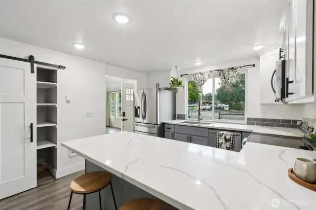 Kitchen and pantry