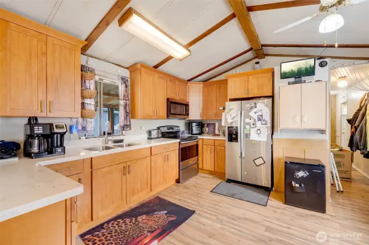 Kitchen recently remodeled