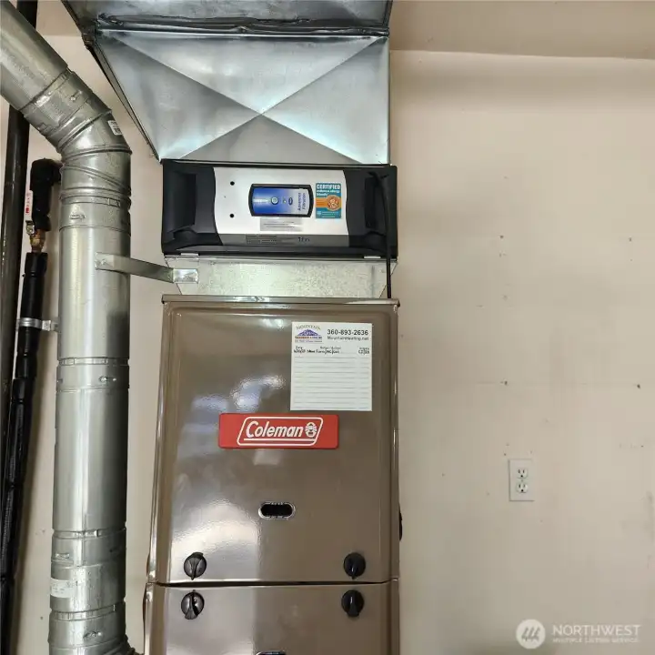 Your furnace with HEPA filters