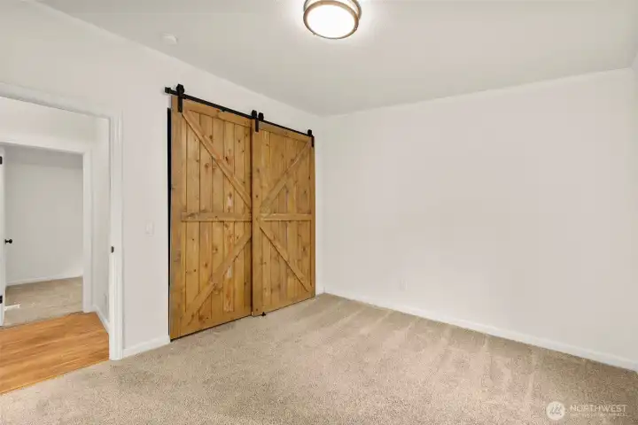Large closet in both guest rooms
