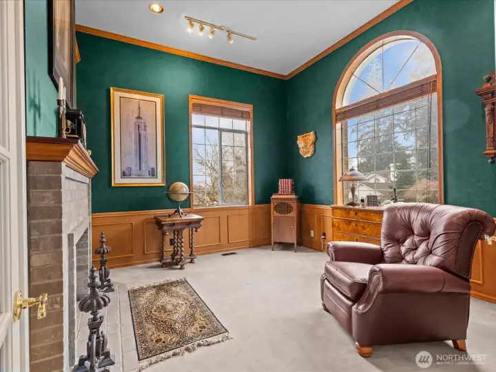 Office / Library / Den on the main level