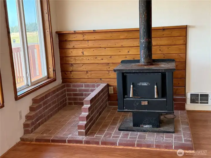 wood stove
