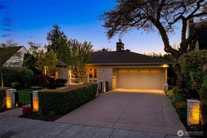 Professional landscape lighting