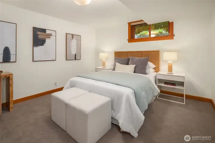 Third bedroom downstairs.