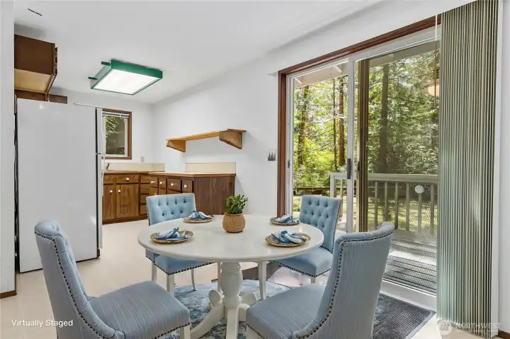Virtual staging. Dining area Virtual staging. Dining area