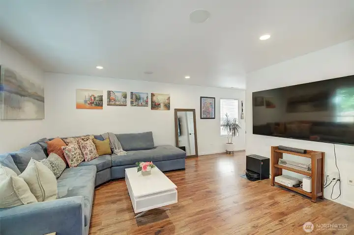 Plenty of space to relax and entertain inside and out.