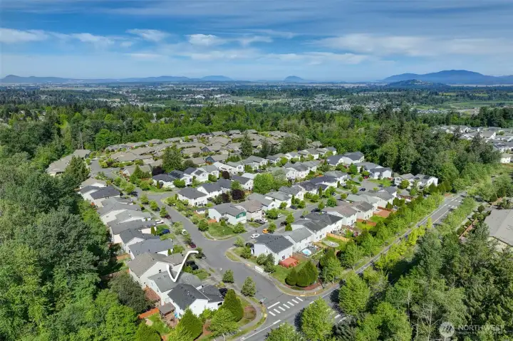 Amazing territorial views from this highly coveted neighborhood.