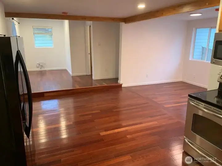 Seller did $100's of thousands in improvements to split the house into two separate units in 2023 & 2024:  Added another electrical panel & separated electrical circuits to create two separate legal units. Upgraded electrical service line & connection from the street. Added fire separation between the units to be code-compliant, plus other upgrades.