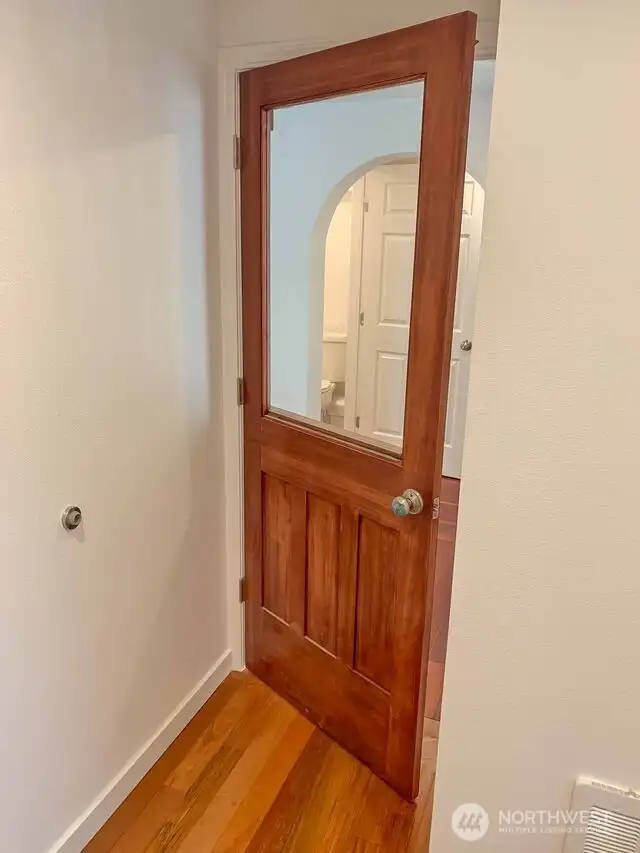 Door to unit A office/flex space.