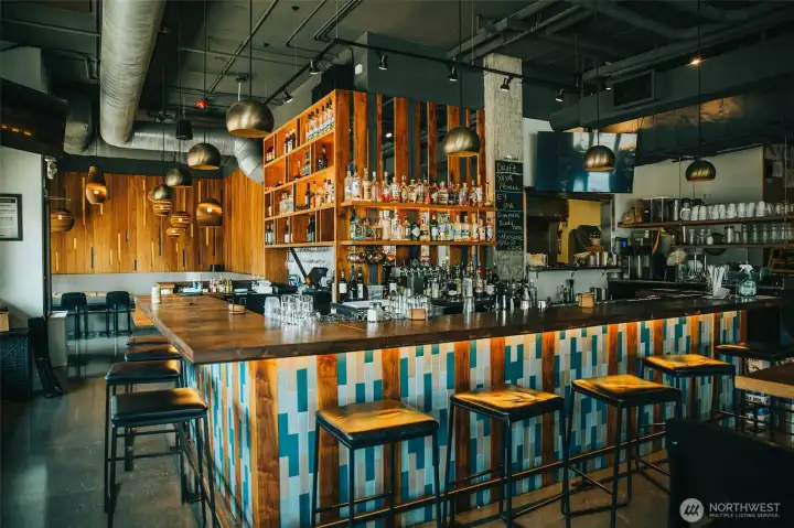 Many Neighborhood restaurants including Heyday nearby.