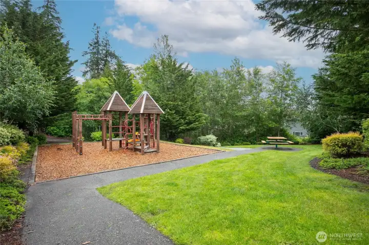 Landscaped areas throughout Landscaped areas throughout
