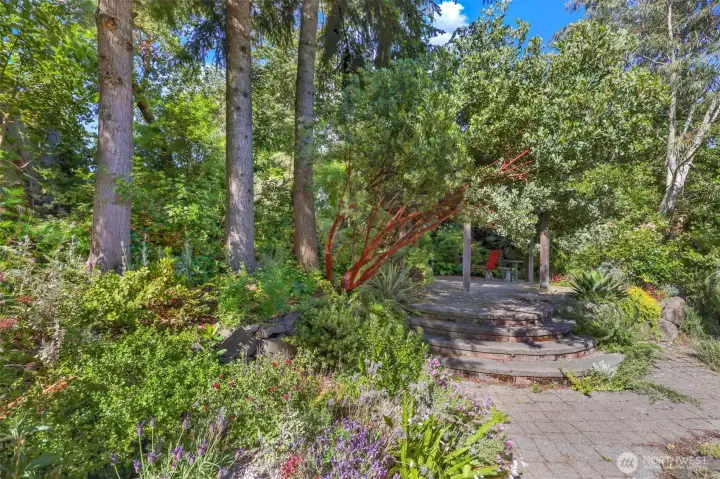 The garden is well-established and features beautiful, winding paths that are a delight to explore. The garden is well-established and features beautiful, winding paths that are a delight to explore.