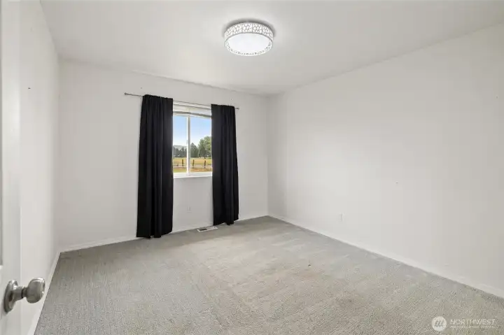 The bedrooms are large and all have great views.