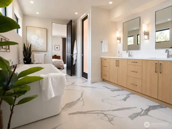 Your luxury ensuite bath. Your luxury ensuite bath.