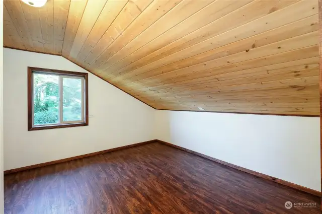 Another view of the upper bedroom.