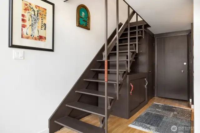 Let's head upstairs!