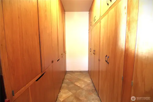 This is your Walk-In PANTRY! AMPLE STORAGE