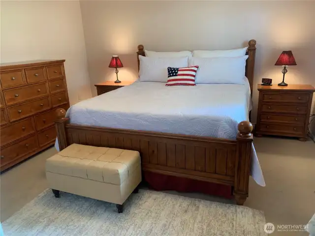 Spacious Primary Bedroom with walk-in closet and en-suite