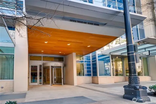 Building entrance